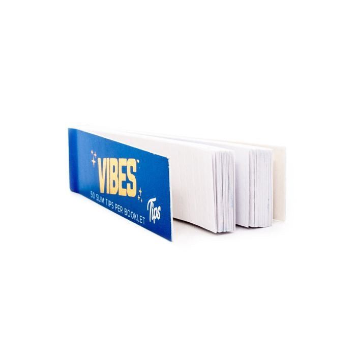 Vibes White Paper Tips, Size-tips: Slim