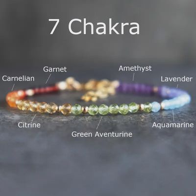 Stone Bracelet - 7 Chakra