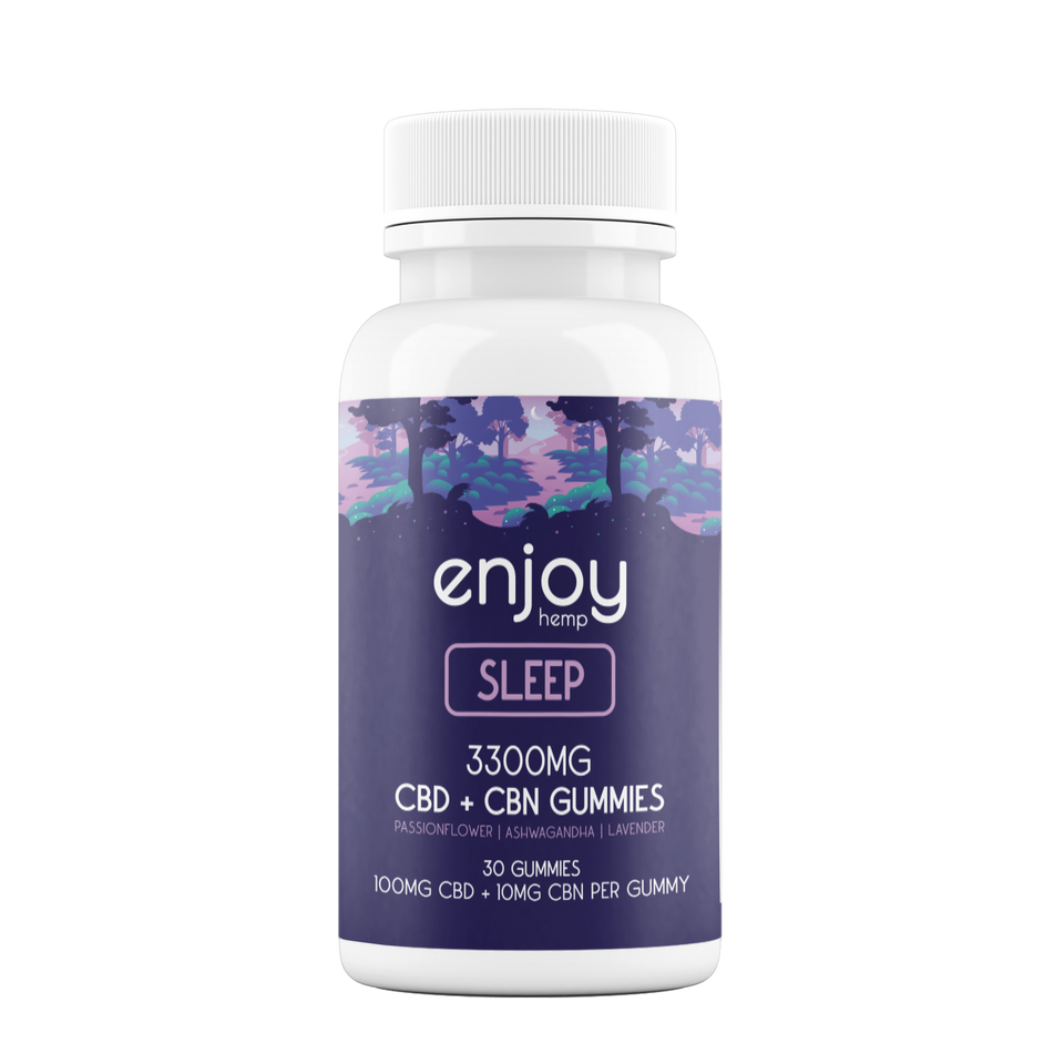 Enjoy Sleep - CBD &amp; CBN Gummies