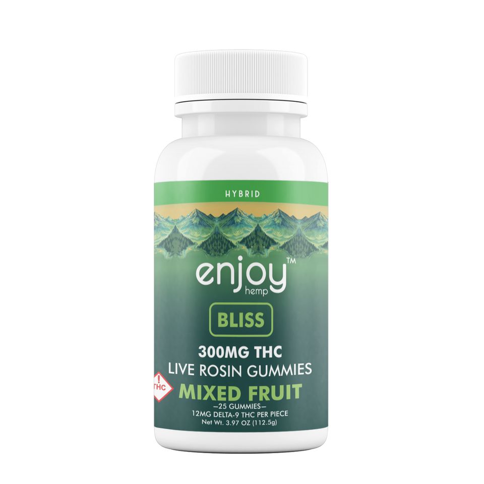 Enjoy Live Rosin Gummies - Bliss 12mg - 25ct