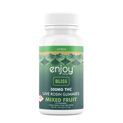 Enjoy Live Rosin Gummies - Bliss 12mg - 25ct