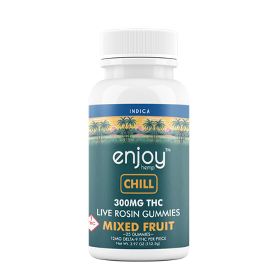 Enjoy Live Rosin Gummies - Chill 12mg - 25ct