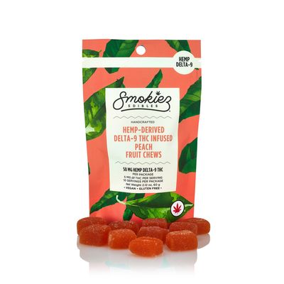 Smokiez Sweet Peach Gummies 5mg 10ct
