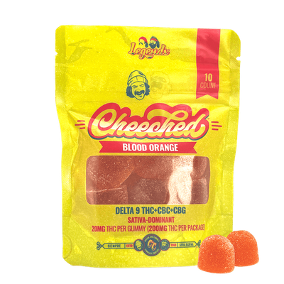 Cheeched Blood Orange 20mg Gummies - 10ct
