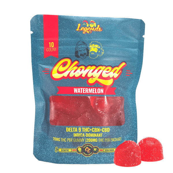 Chonged Watermelon 20mg Gummies - 10ct
