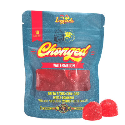 Chonged Watermelon 20mg Gummies - 10ct