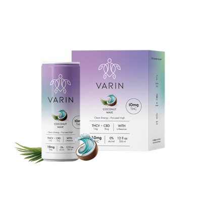 Coconut Wave - 10mg THC + THCV Clean Energy Drink
