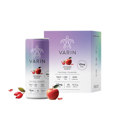 Appleberry Rosehip - 10mg THC + THCV Clean Energy Drink