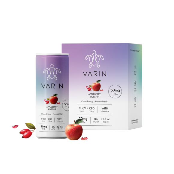 Appleberry Rosehip - 30mg THC + THCV Clean Energy Drink