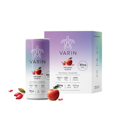 Appleberry Rosehip - 30mg THC + THCV Clean Energy Drink