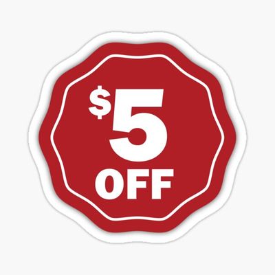 Saturday $5 Off