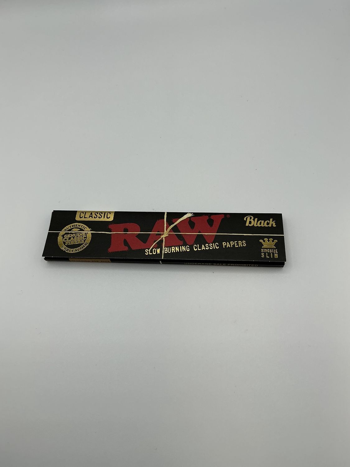 Raw black king size paper