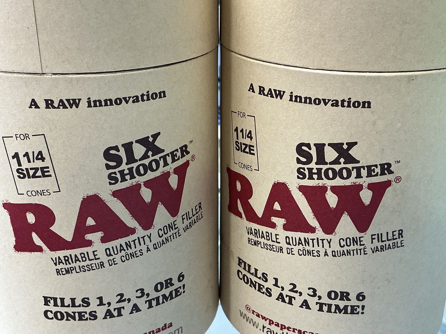 Raw Six Shooter