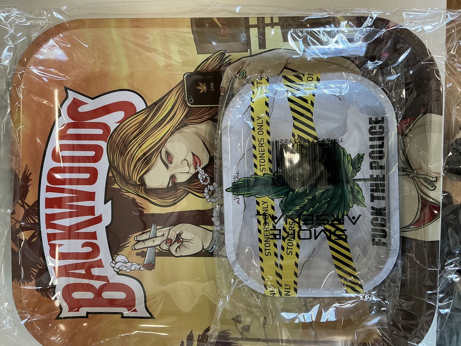 Rolling trays