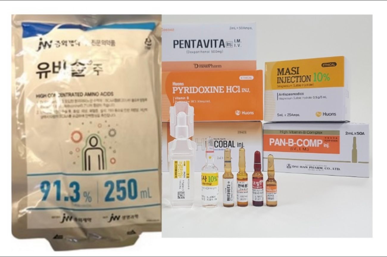Myers Cocktail Energy IV Drip with Aminos