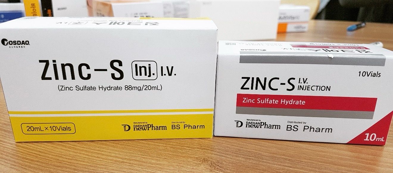 Zinc Single Vial Ampoule IV