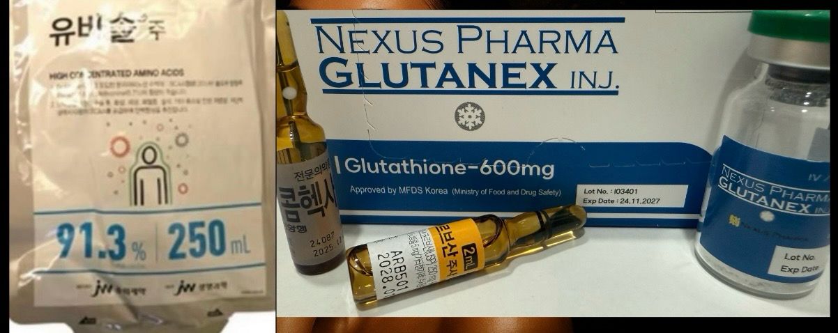 Detox IV Drip with Aminos - (With Infusion Lead & Butterfly Needle Included)