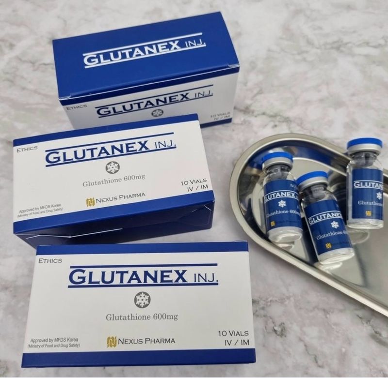GLUTANEX GLUTATHIONE 600MG IV/IM Single Vial Ampoule GLUTANEX GLUTATHIONE 600MG IV/IM Single Vial Ampoule