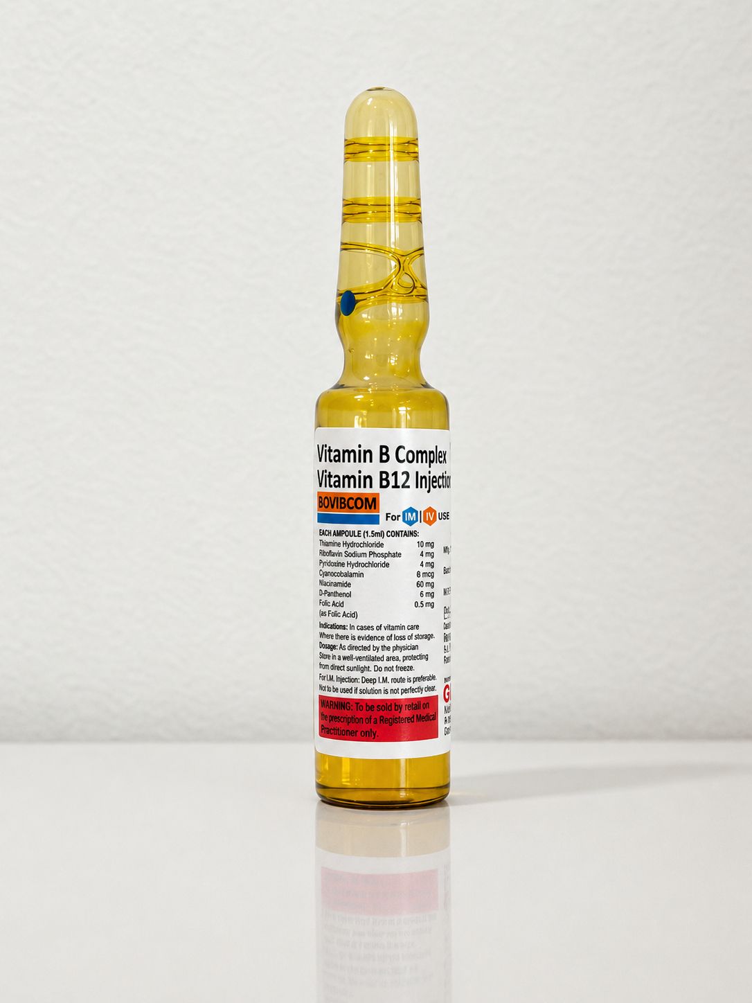 VITAMIN B COMPLEX IV/IM- x 1 Single Vial Ampoule