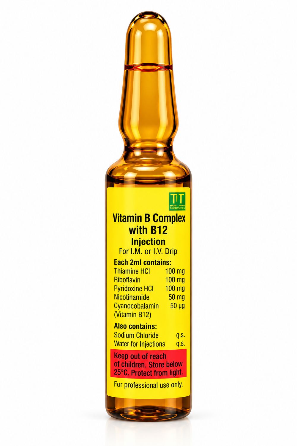 VITAMIN B COMPLEX IV/IM- x 1 Single Vial Ampoule VITAMIN B COMPLEX IV/IM- x 1 Single Vial Ampoule