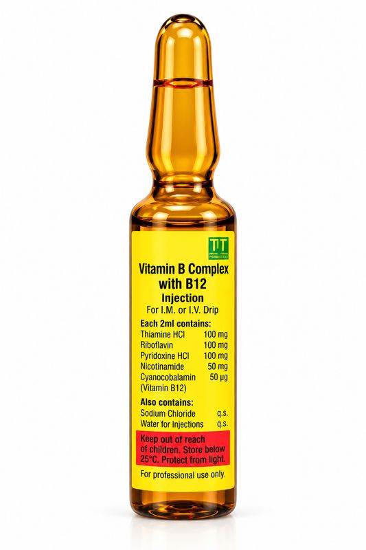 VITAMIN B COMPLEX IV/IM- x 1 Single Vial Ampoule