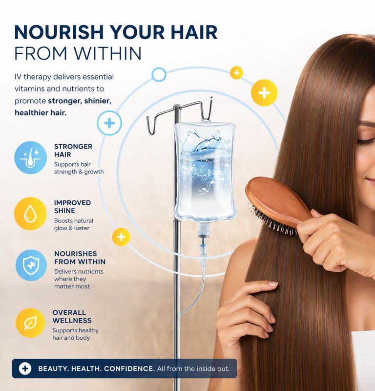 HAIR HEALTH IV DRIP WITH AMINO ACIDS (IV Bag Included) HAIR HEALTH IV DRIP WITH AMINO ACIDS (IV Bag Included)