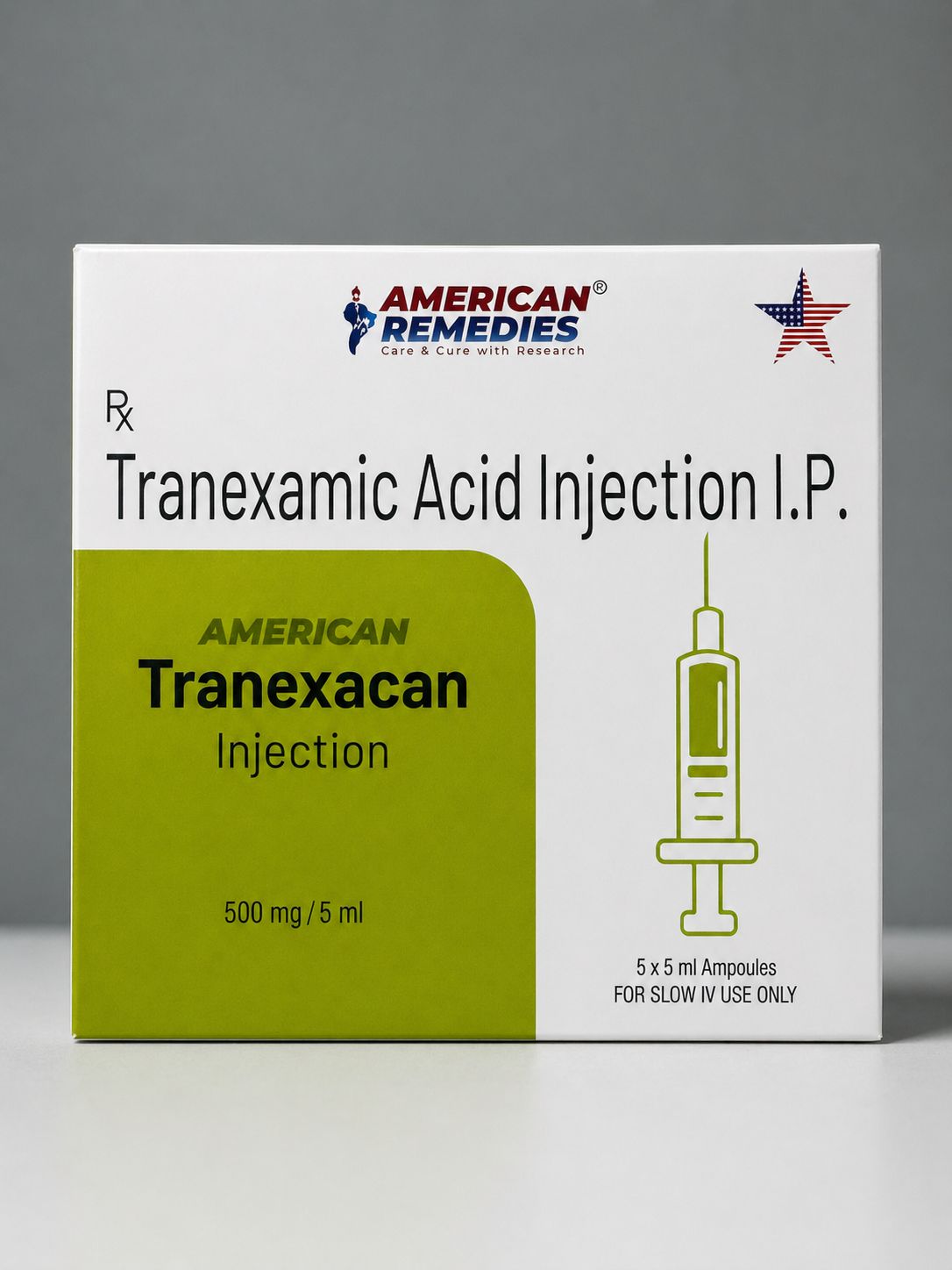 High Strength Transexamic Acid - Single Vial Ampoule