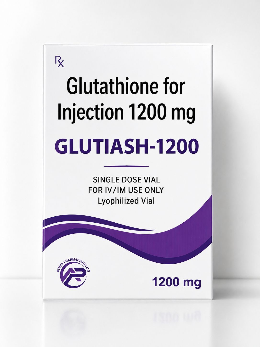 Glutathione 1200mg IV/IM Single Vial