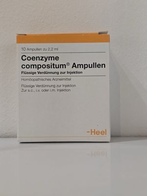 Co-Enzyme Composition Single Vial Ampule