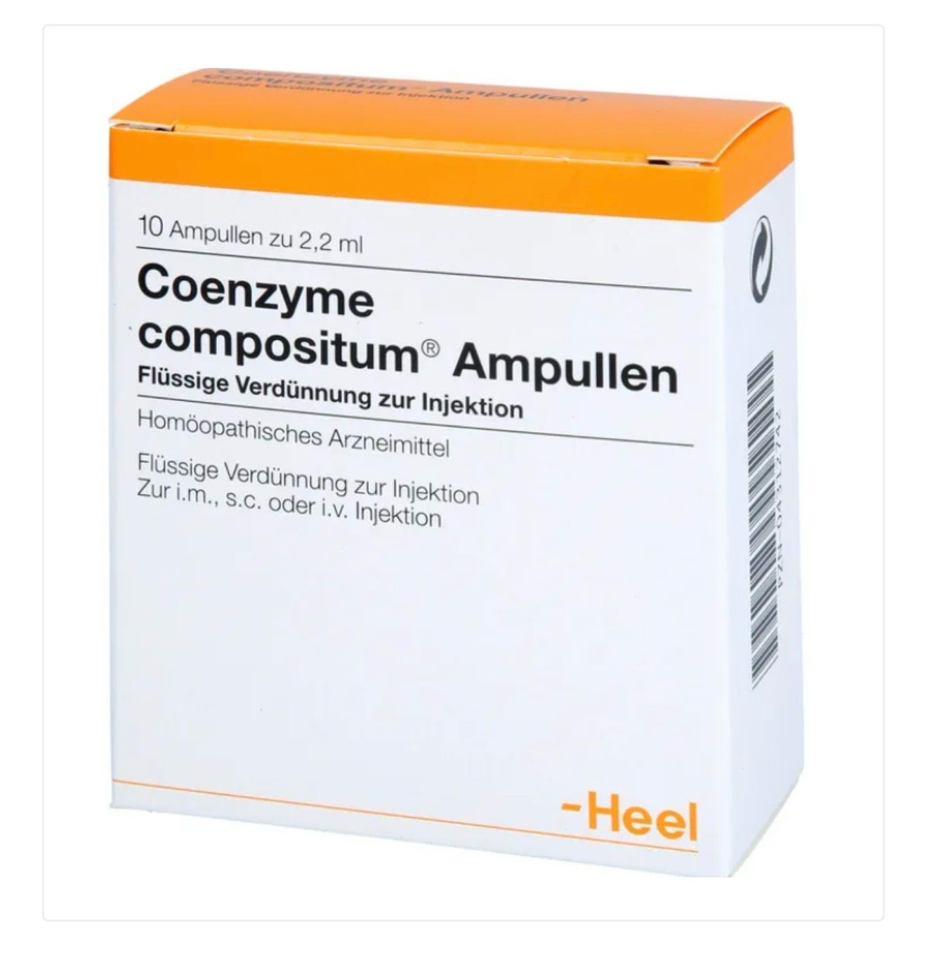 Co-Enzyme Composition Single Vial Ampule