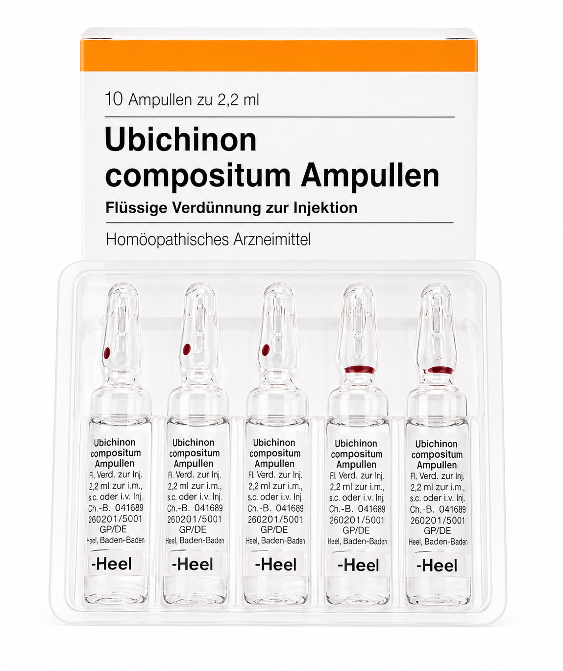 Co-Enzyme Composition 1 x Single Vial Ampoule