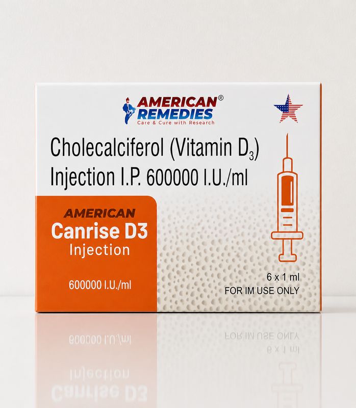 Vitamin D High Strength IM Only - x 1 Single Vial Ampoule 600,000IU