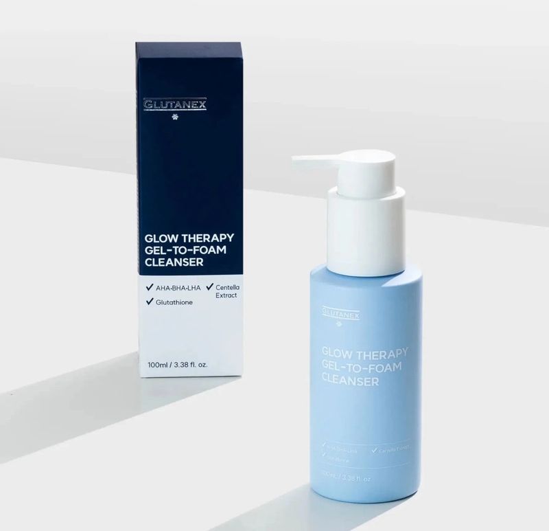 GLUTANEX CLEANSER - GLOW THERAPY GEL-TO-FOAM CLEANSER