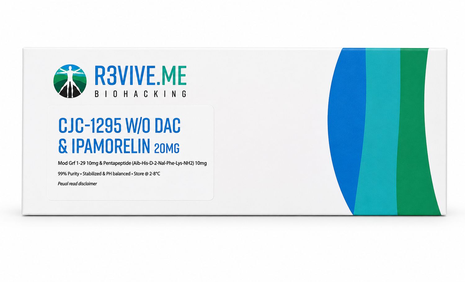 R3VIVE.ME CJC W/O DAC & IPAMORELIN 20mg Pen