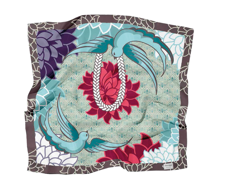 Foulard in vera seta Azumi