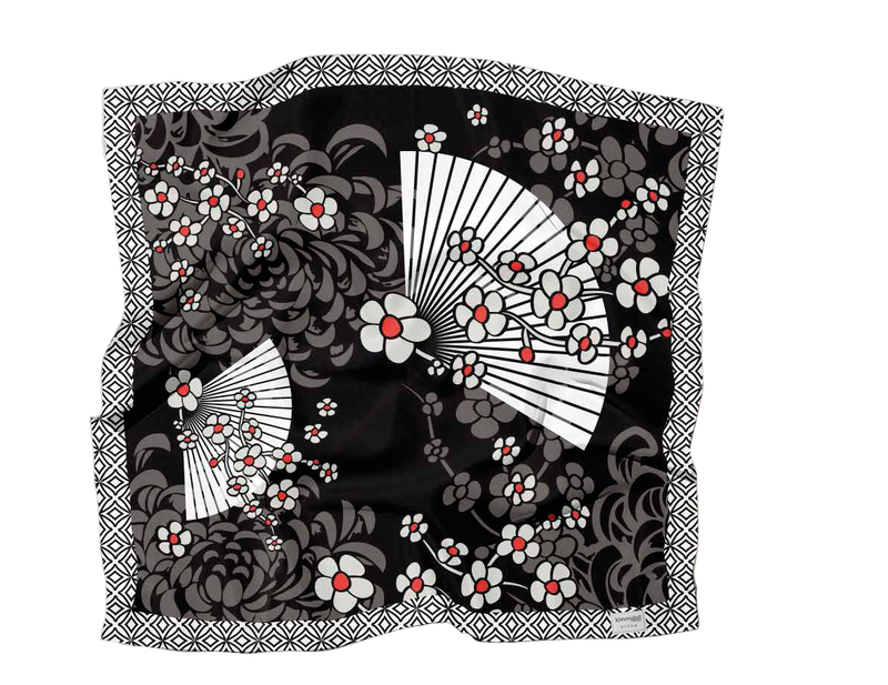 Foulard in vera seta Shigemi