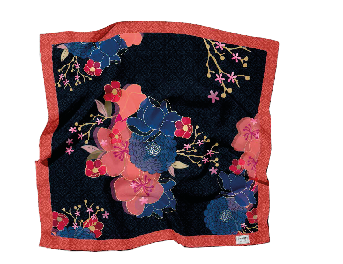 Foulard in vera seta Chikako Foulard in vera seta Chikako