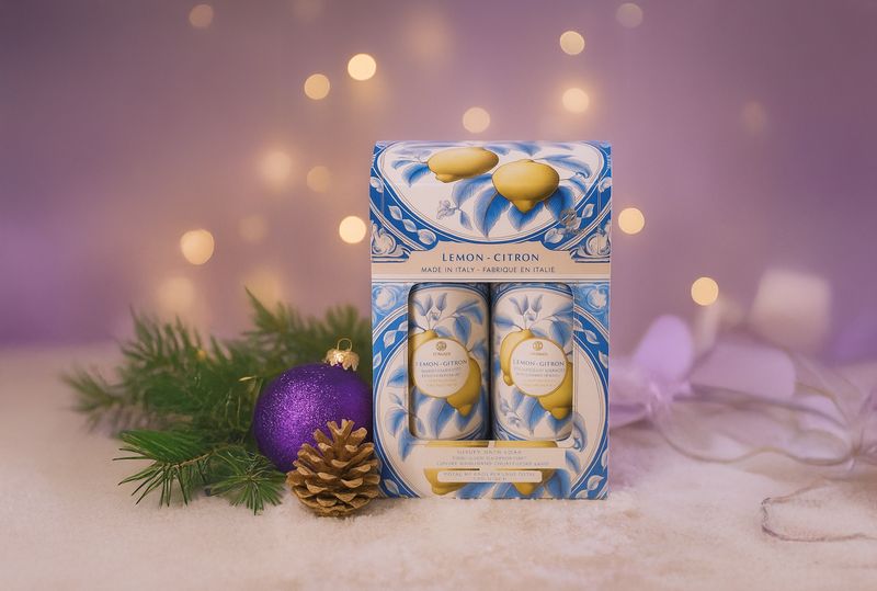 Gift Box Limone Blu - Sapone Liquido 500 ml + Crema Corpo 500 ml