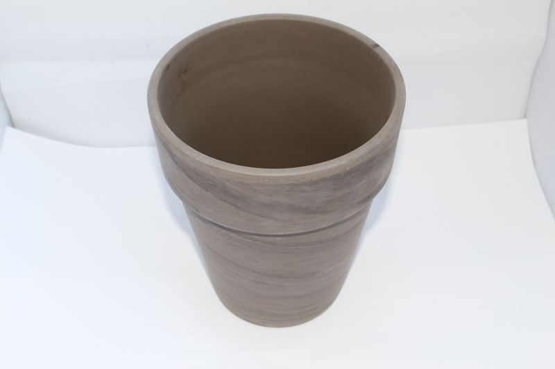 Topf dunkel grau (groß)