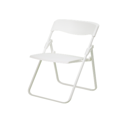 White Chair (Foldable)
