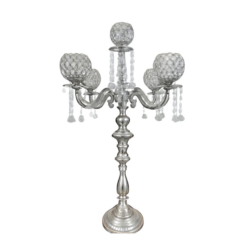 Crystal Candle Tower (5-Arm)