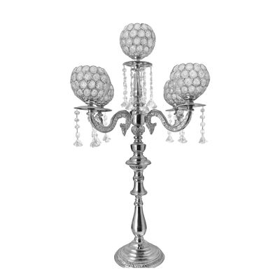 Deluxe Crystal Candle Tower (5-Arm)