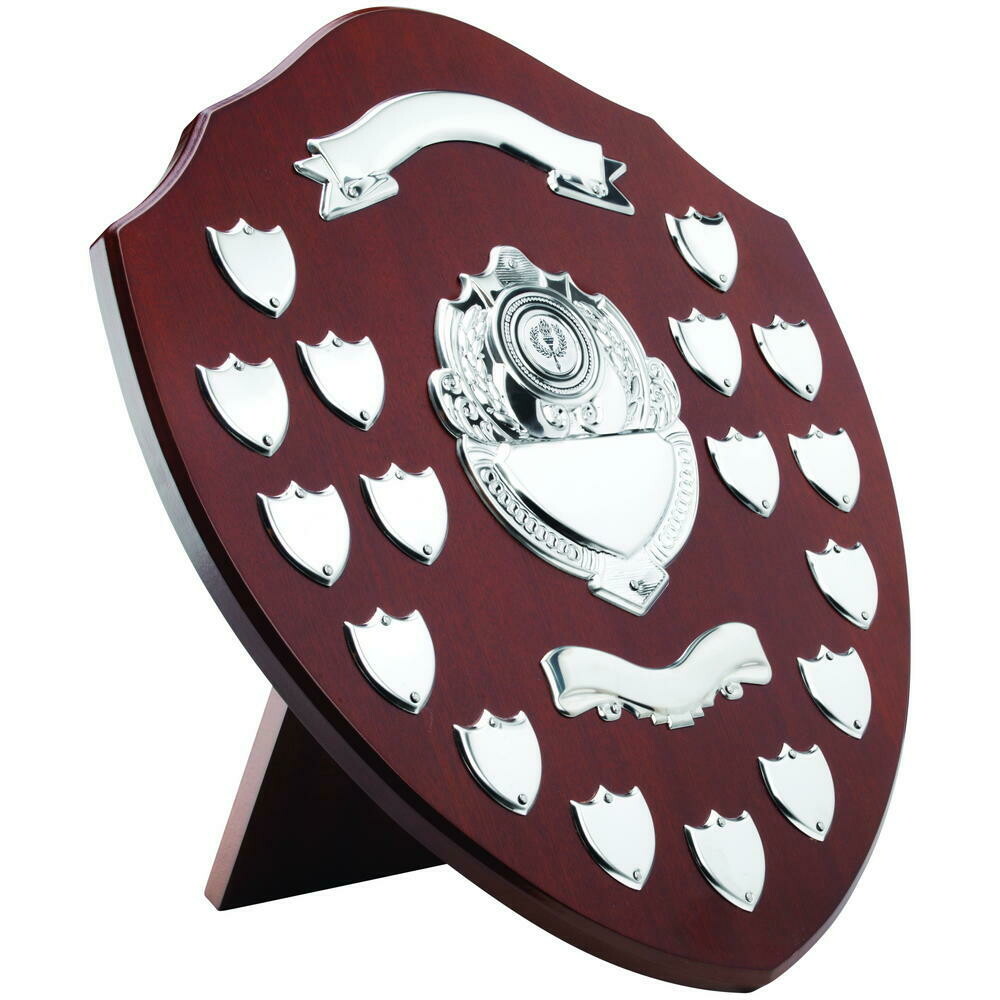 Wooden Shields with Chrome Decoration TRS4 102mm