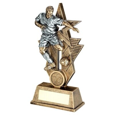 Resin Male Football Award RF153A In 3 Sizes 152mm