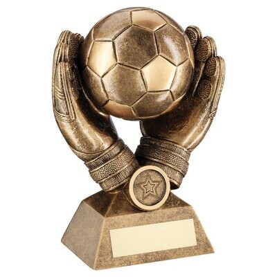 Resin Football Goalkeeper Award RF311 184mm