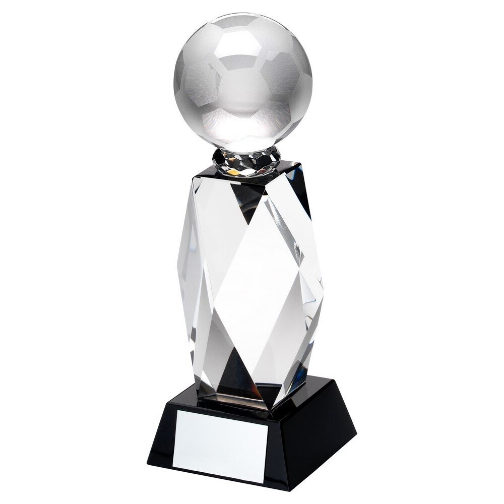 Glass Football Awards In 3 Sizes TD501GA 165mm