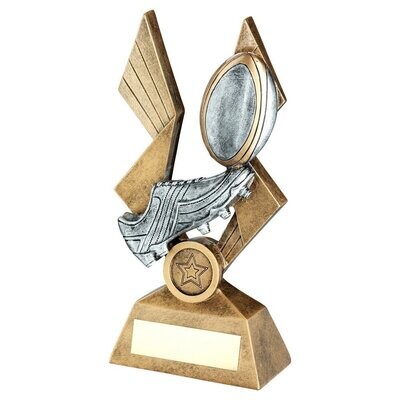 Resin Rugby Awards in 3 sizes RF394A 152mm