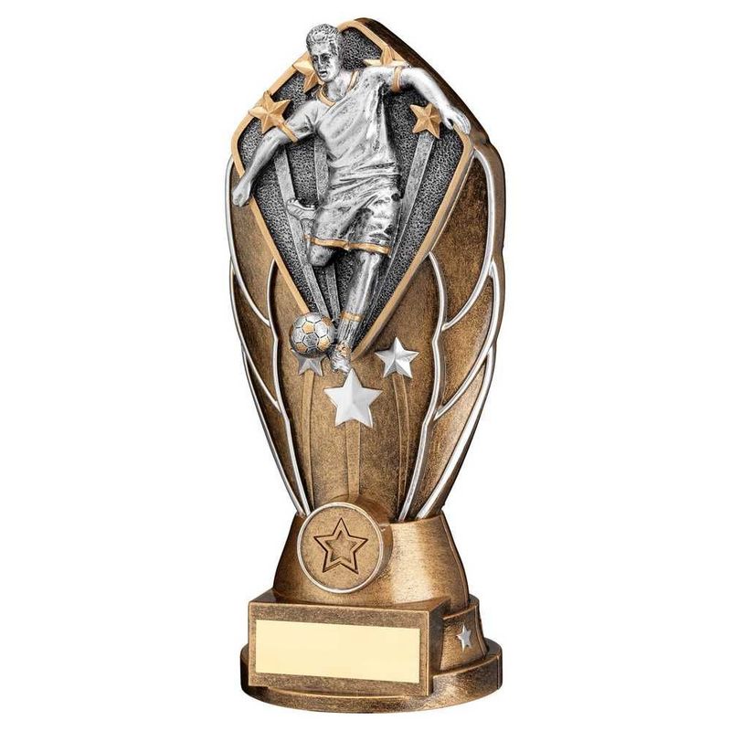 Resin Female Football  Awards In 3 Sizes RF1018A 102mm