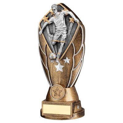 Resin Female Football  Awards In 3 Sizes RF1018A 102mm