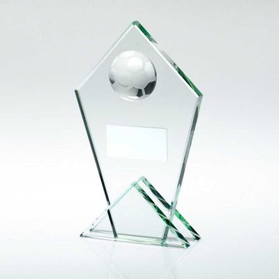 Glass Football Awards In 3 Sizes TD331GA